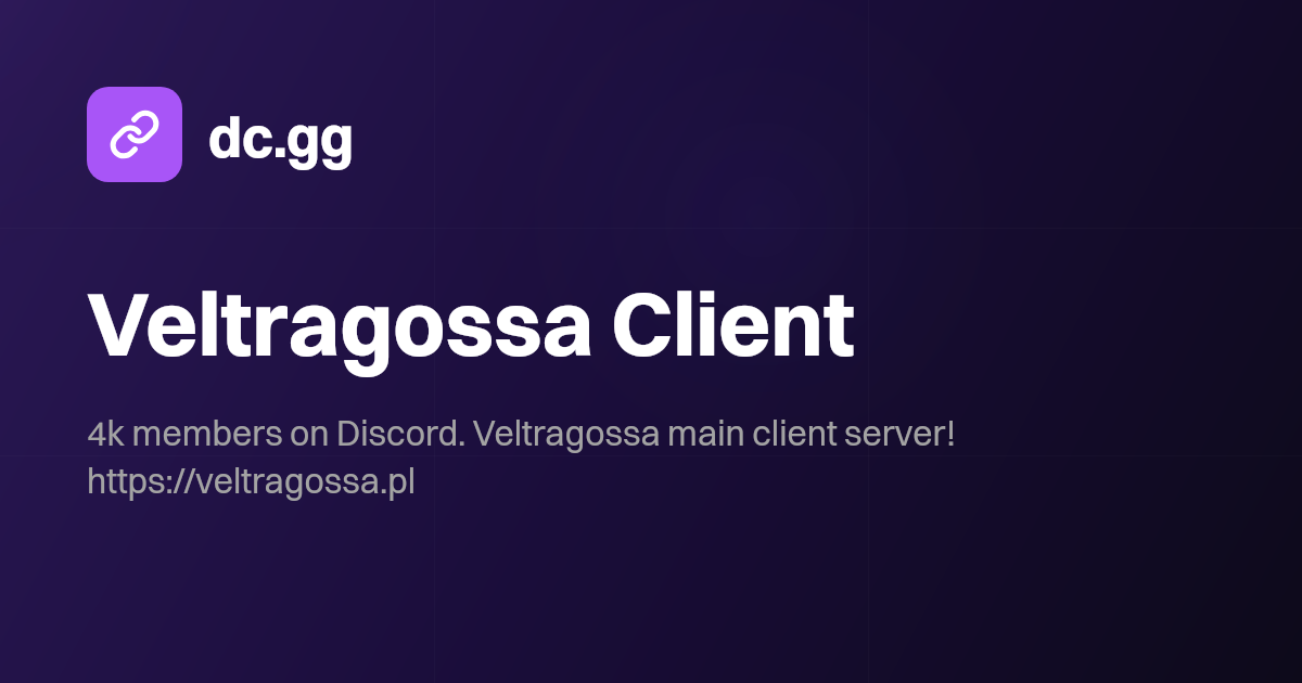 Veltragossa Client | Discover | dc.gg